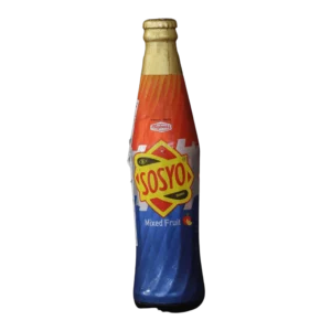 HAJOORI SOSYO MIXED FRUIT GLASS BOTTLE 300ML