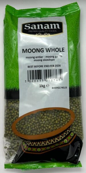 SANAM MOONG WHOLE 1KG