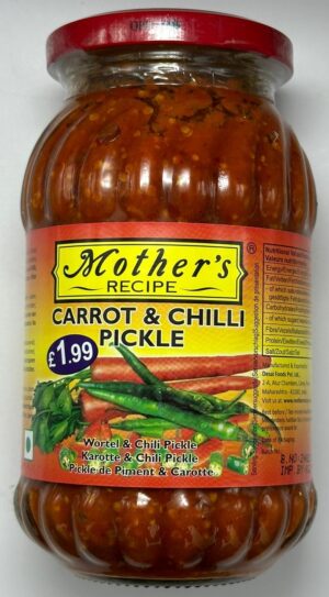 MOTHERS CORROT & CHILLI PICKLE 500G