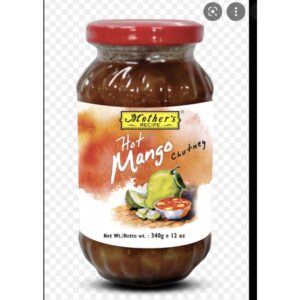 MOTHERS HOT MANGO CHUTNEY 340G