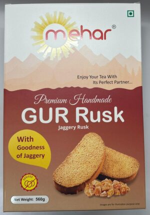 MEHAR GUR RUSK 600G