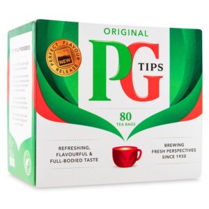 PG TIPS ORIGINAL 80 TEA BAGS 232G