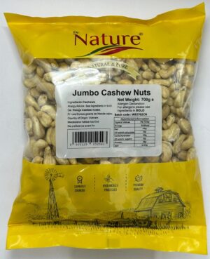 NATURE JUMBO CASHEW NUTS 700G