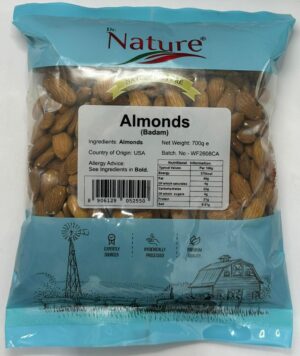 NATURE ALMONDS 700G