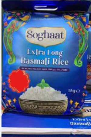 SOGHAAT EXTRA LONG BASMATI RICE 5KG